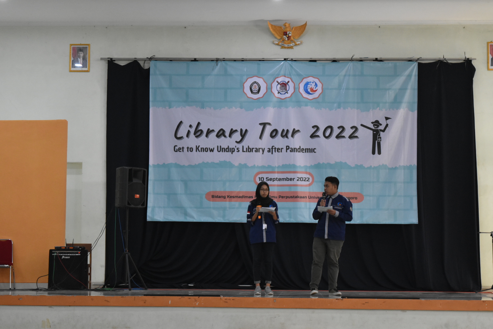 Library Tour 2022 : “An Introduction to New Students of Library Science at Diponegoro University with UPT Diponegoro University Library”