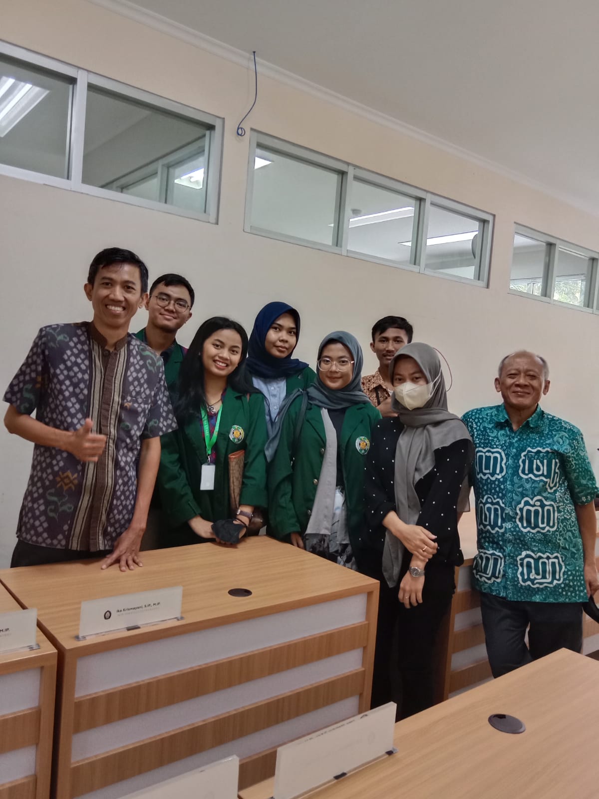 mahasiswa mbkm ilmu perpustakaan USU di ilpus undip