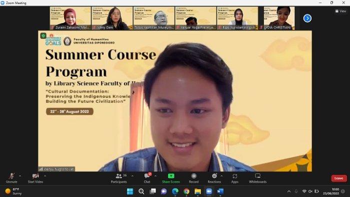 Gelaran Summer Course Prodi Ilmu Perpustakaan FIB Undip Membedah Kearifan Lokal pada Naskah Jawa