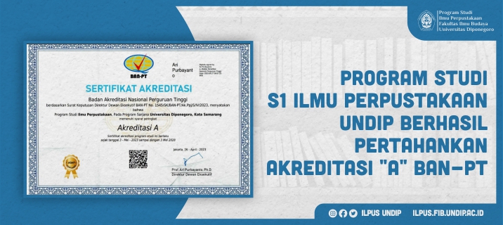 Akreditas prodi ilpus undip 2023-2028