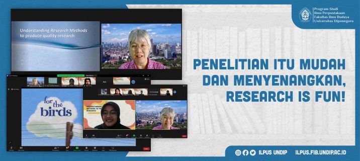 Penelitian Itu Mudah dan Menyenangkan, Research is Fun!