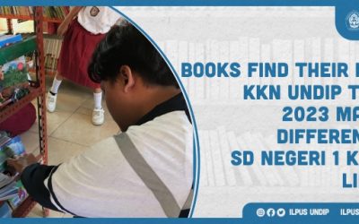 Books Find Their Place: KKN Undip Team 2 2023 Makes a Difference At Sd Negeri 1 Kendel Library
