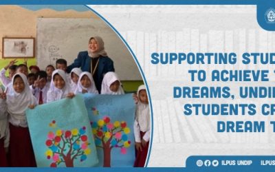 Supporting Students to Achieve Their Dreams, Undip KKN Students Create Dream Trees