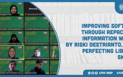 Improving Softskills through Repackaging Information Webinar by Riski Destrianto, S.Hum: Perfecting librarian skillset