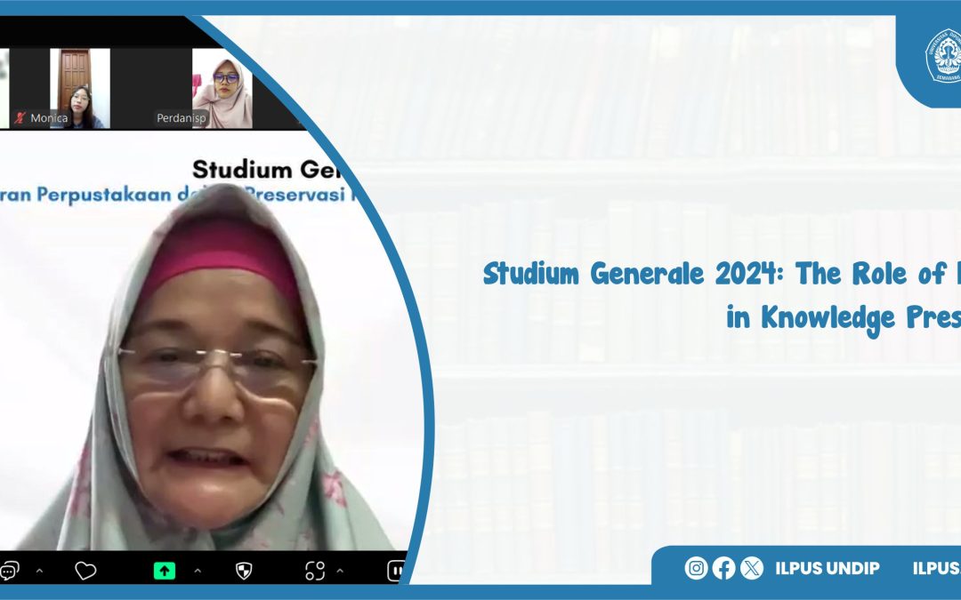 Studium Generale 2024: The Role of Libraries in Knowledge Preservation