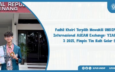 Fadhil Khoiri Terpilih Mewakili UNDIP di Ajang Internasional ASEAN Exchange: YIAE Chapter 3 2025, Pimpin Tim Raih Gelar Best Team